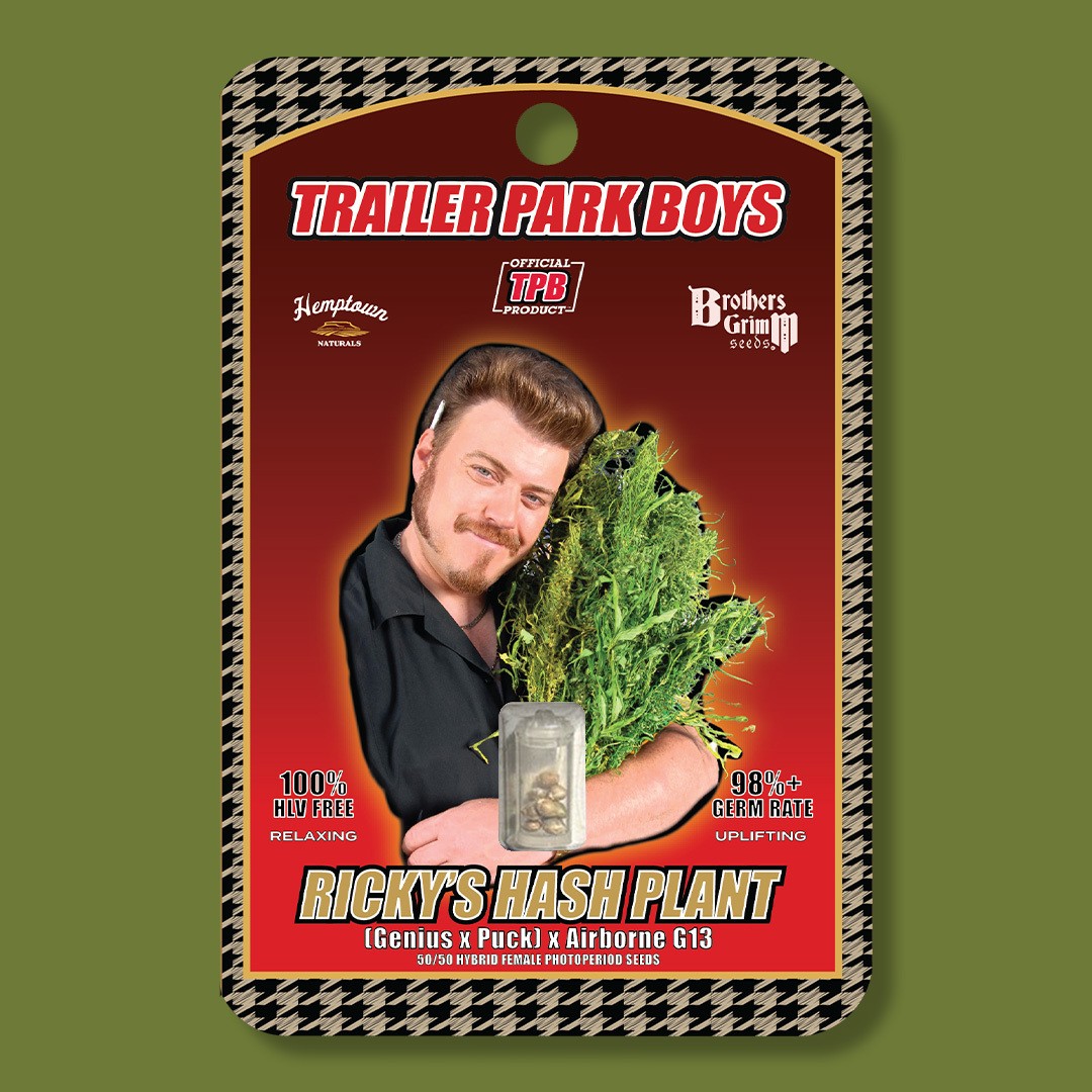 Trailer Park Boys - Ricky's Hash Plant - 9 Feminized Seeds