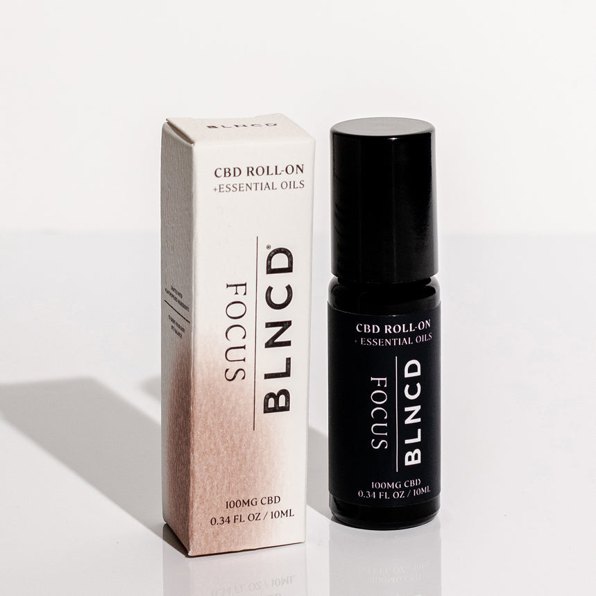 BLNCD - Aromatherapy + CBD Roll-On - FOCUS 10ML 100mg