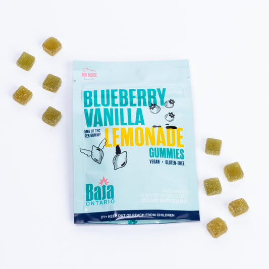 Baja Ontario - Blueberry Vanilla Lemonade gummies