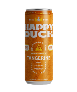 Happy Duck Sparkling THC Seltzer - Tangerine 5mg THC