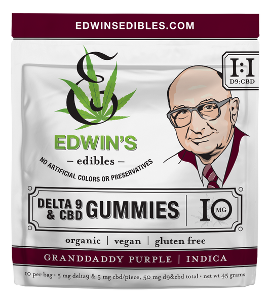 Edwin's Edibles Granddaddy Purple Gummies