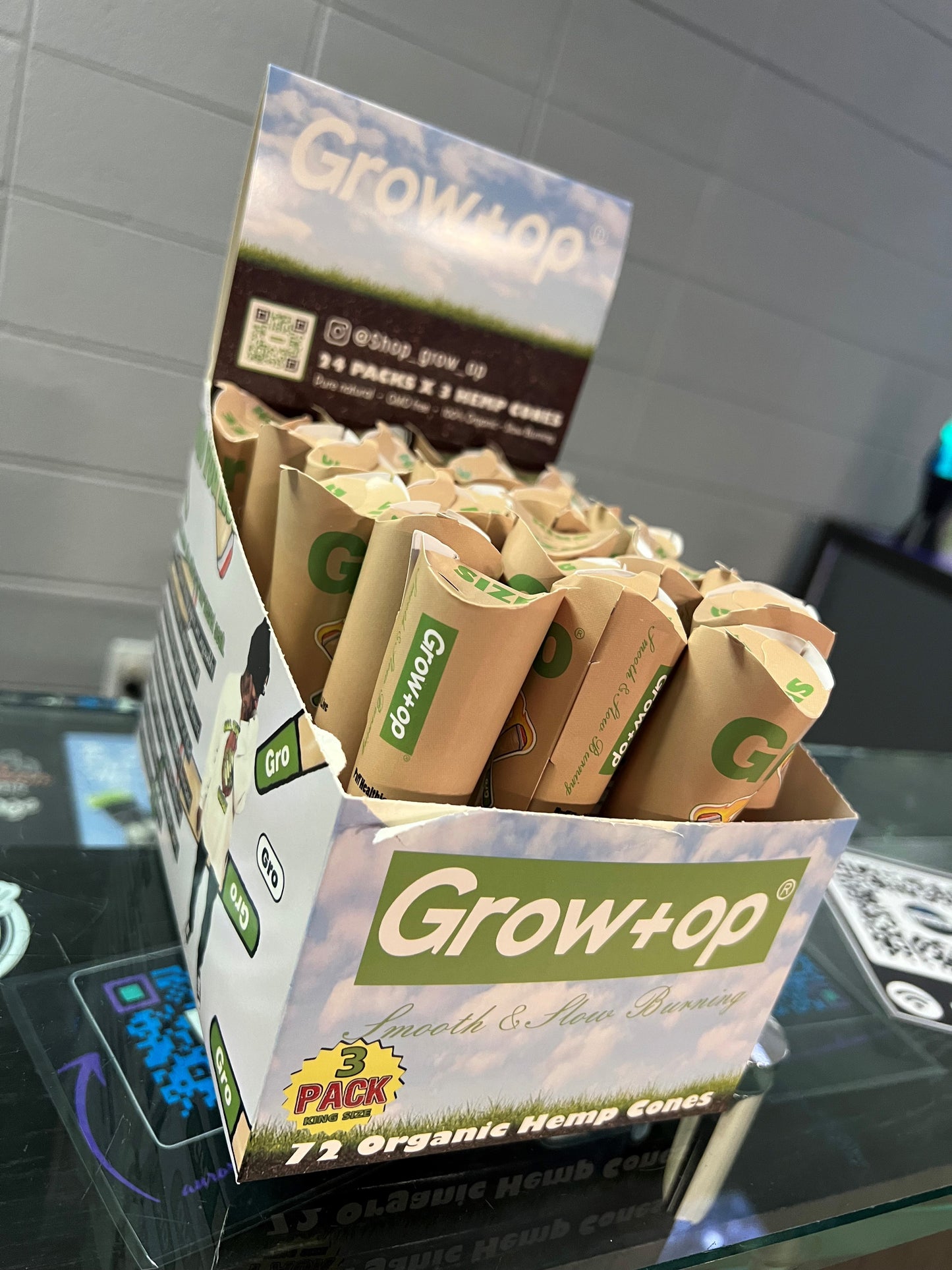 Grow+op Organic Hemp Cones