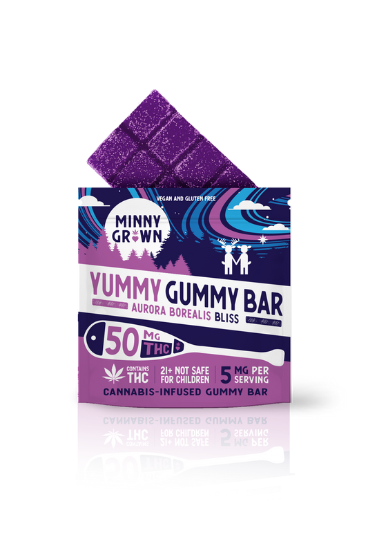 Minny Grown Yummy Gummy Bar Berry Bliss