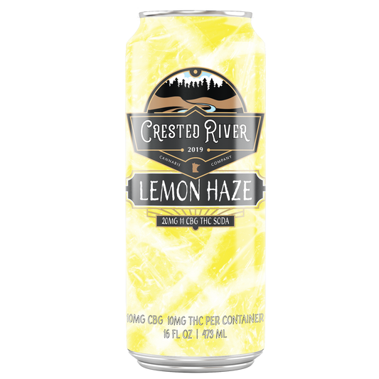 Crested River Lemon Haze Soda 4pk