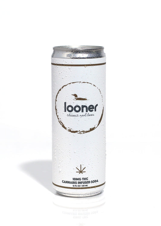 Looner Soda - Rootbeer 10mg THC 4-pack