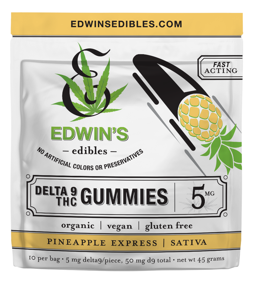 Edwin's Edibles Pineapple Express Gummies