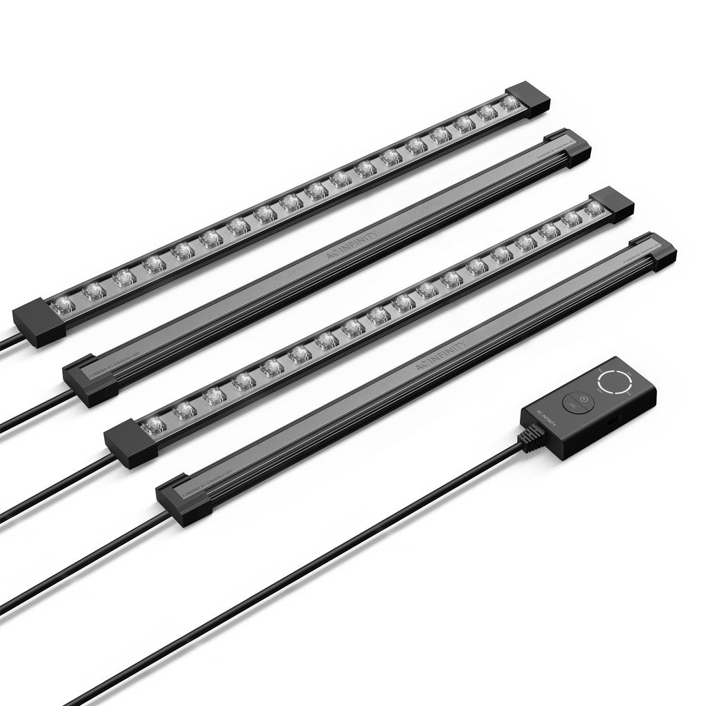 AC Infinity IONBEAM S16, FULL SPECTRUM LED GROW LIGHT BARS, SAMSUNG LM301H, 16-INCH