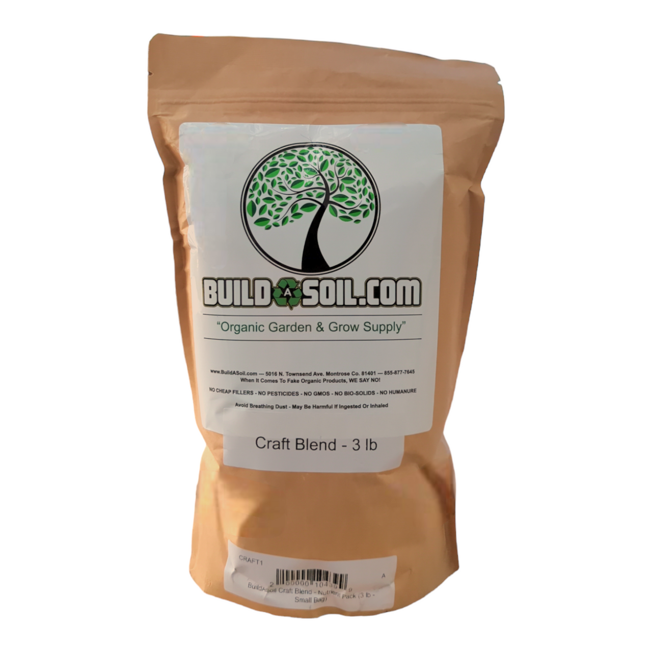 BuildASoil Craft Blend Nutrient Pack - 3lb