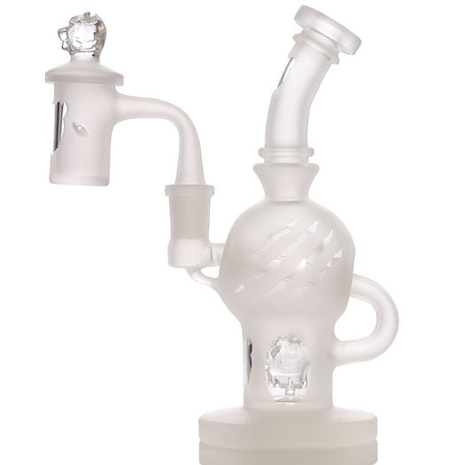 Bear Quartz - Sandblasted Sphere Rig Set