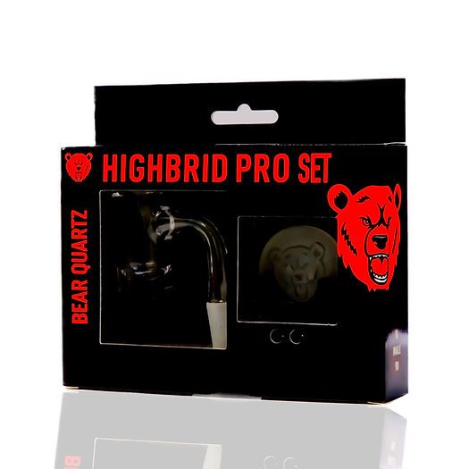 Bear Quartz - Highbrid Pro Set - 10mm male 45°