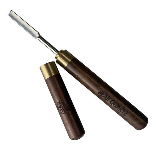 Bear Quartz - Pocket Spatula Dab Tool