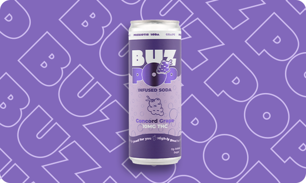 Buzpop - Infused Grape Soda