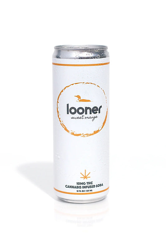 Looner Soda - Sweet Orange Lite 5mg THC 4-pack