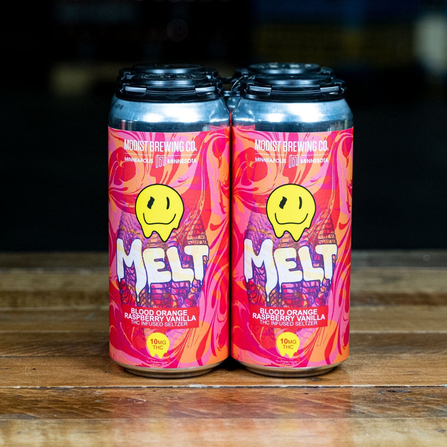 Modist Brewing MELT - Blood Orange Raspberry Vanilla 10mg Seltzer