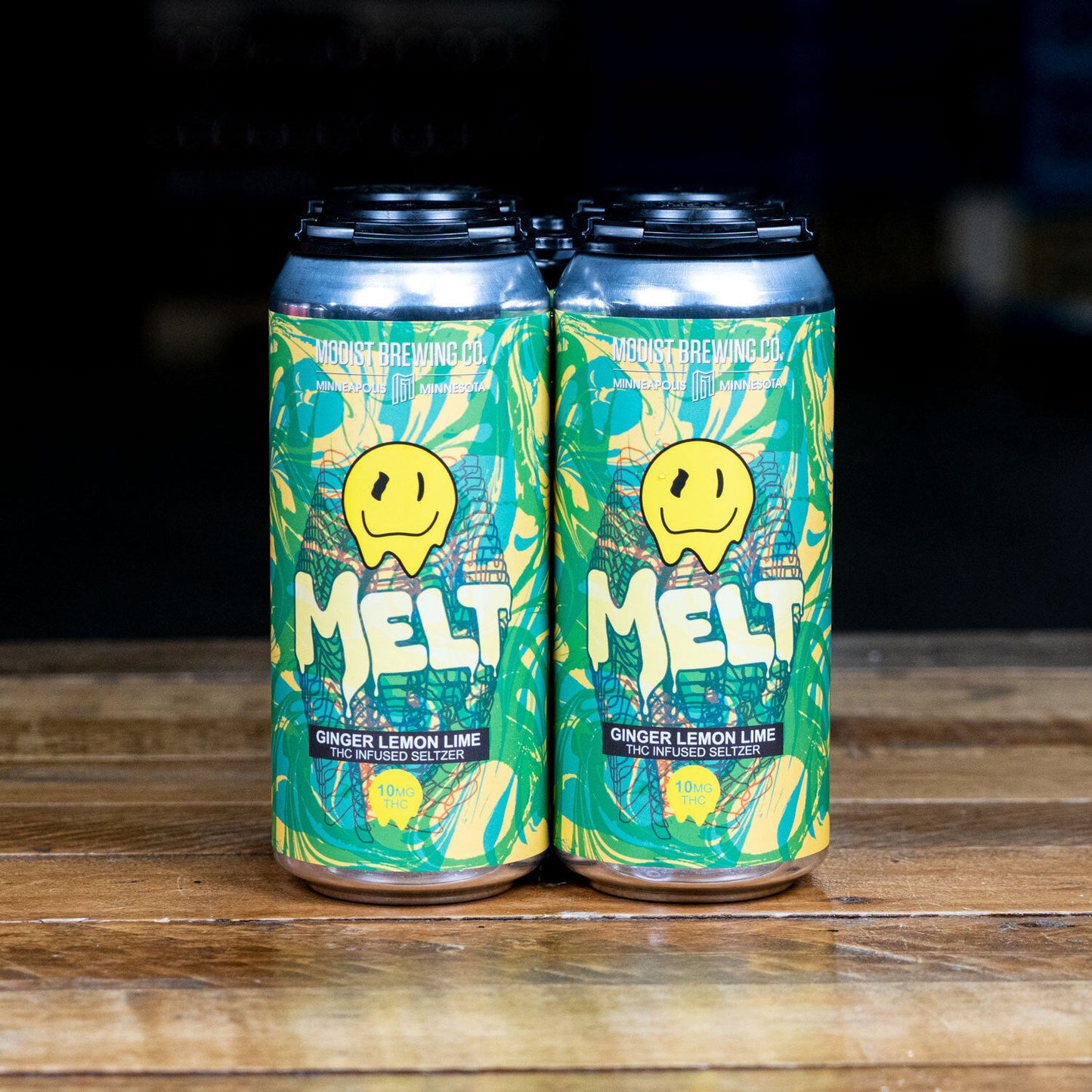 Modist Brewing MELT - Ginger Lemon Lime 10mg Seltzer