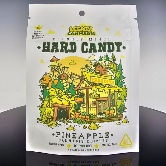 Legacy Cannabis Pineapple Hard Candy