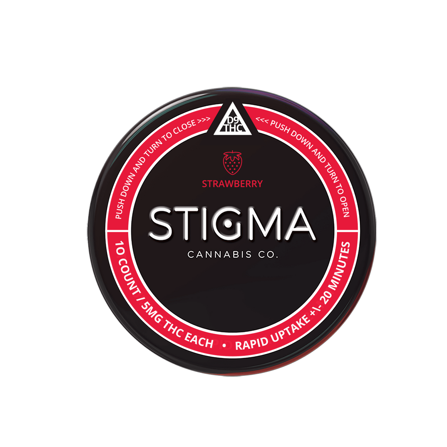 Stigma Strawberry THC Rapid Uptake Gummies