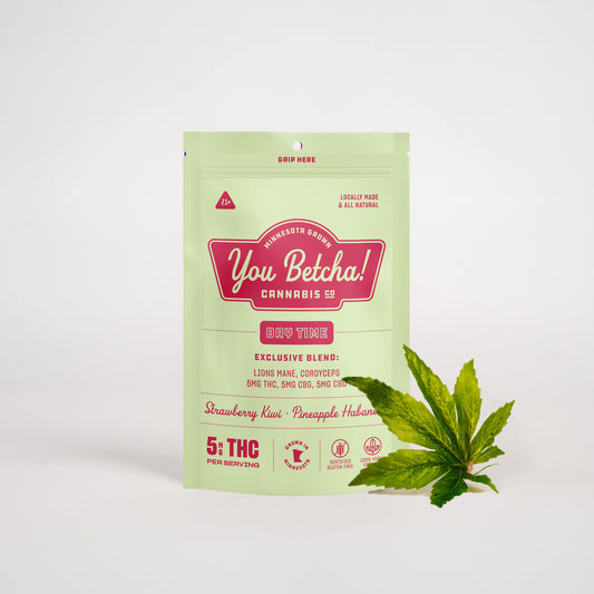 You Betcha Cannabis Co. - Day Time Gummies: Strawberry-Kiwi Pineapple-Habanero