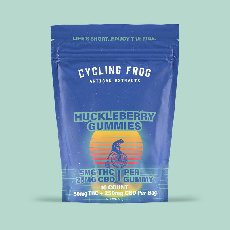 Cycling Frog Huckleberry Gummies