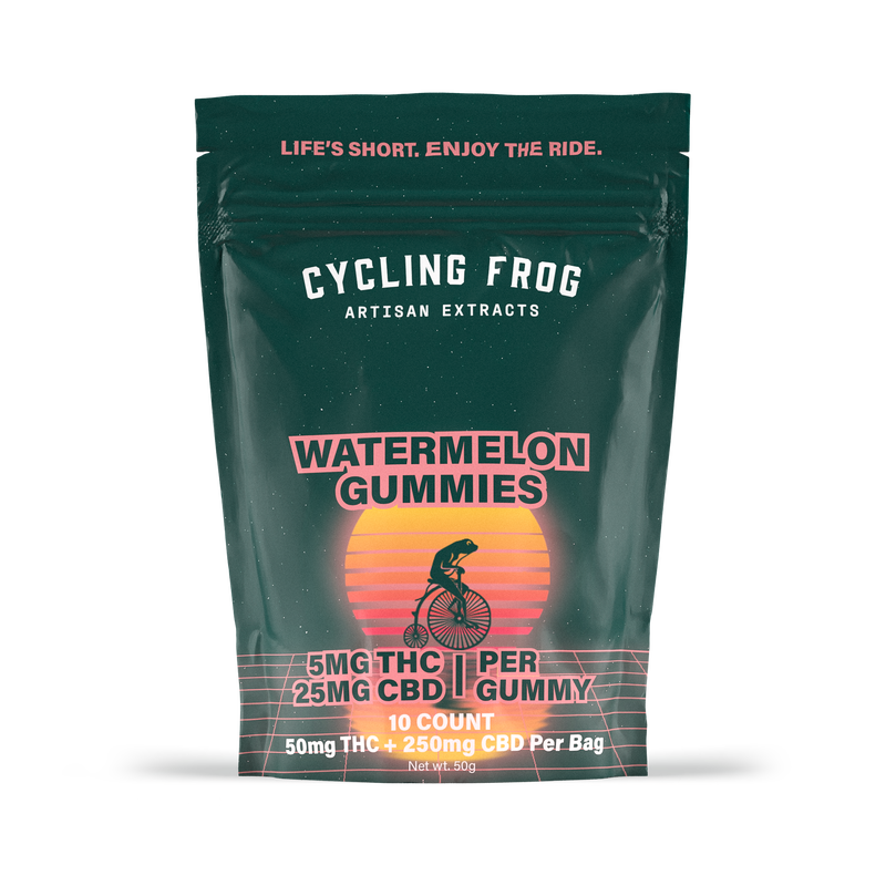 Cycling Frog Watermelon Gummies