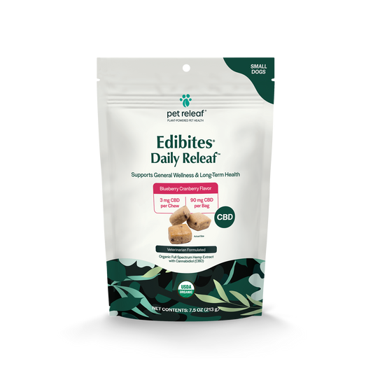 Daily Releaf CBD Edibites For Small Dogs – Blueberry Cranberry