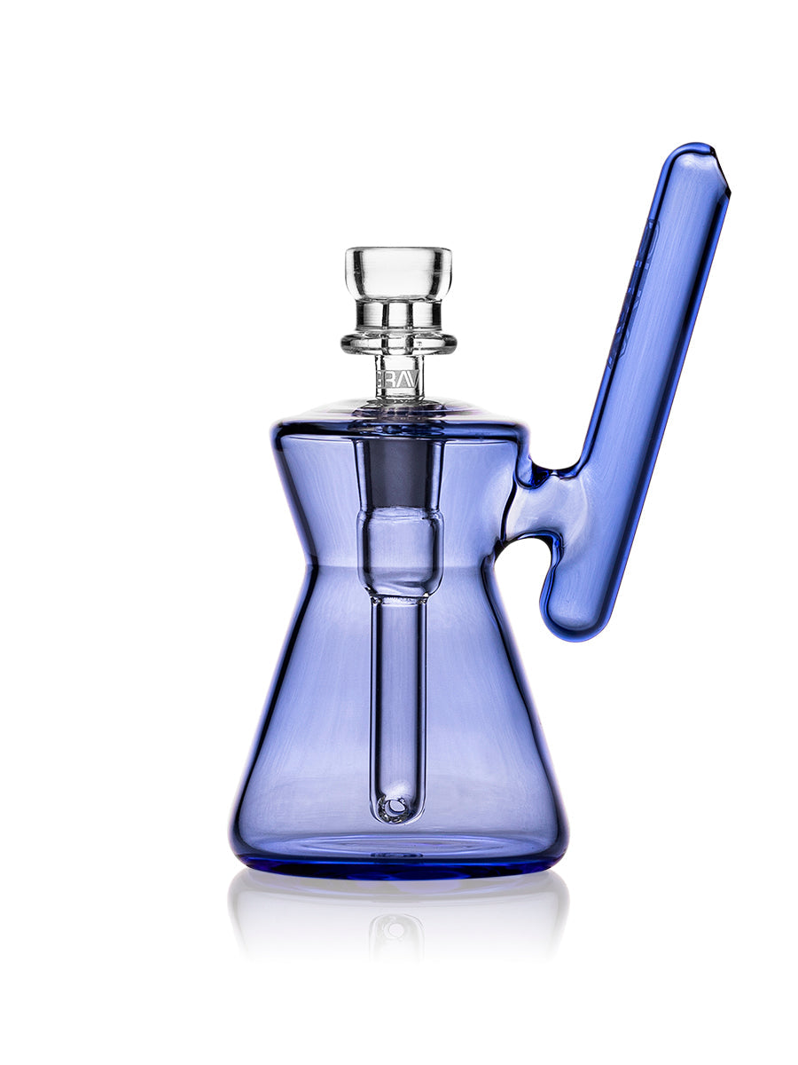 GRAV Hourglass Pocket Bubbler - Light Cobalt