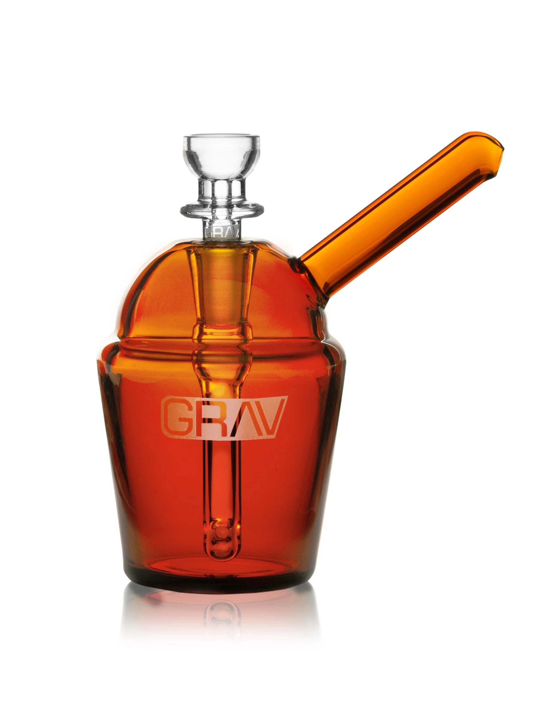 GRAV Slush Cup Pocket Bubbler - Amber